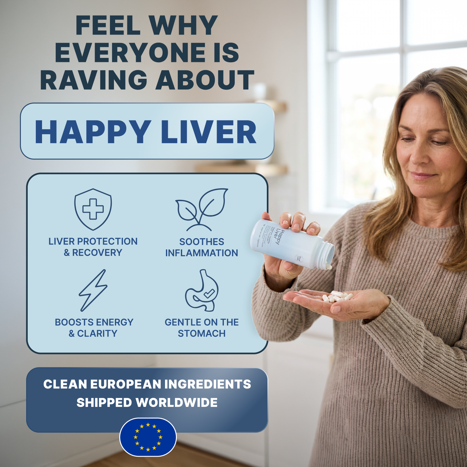 Happy Liver - European Pharmaceutical Grade Liver Protection & Recovery by Pure Labs™